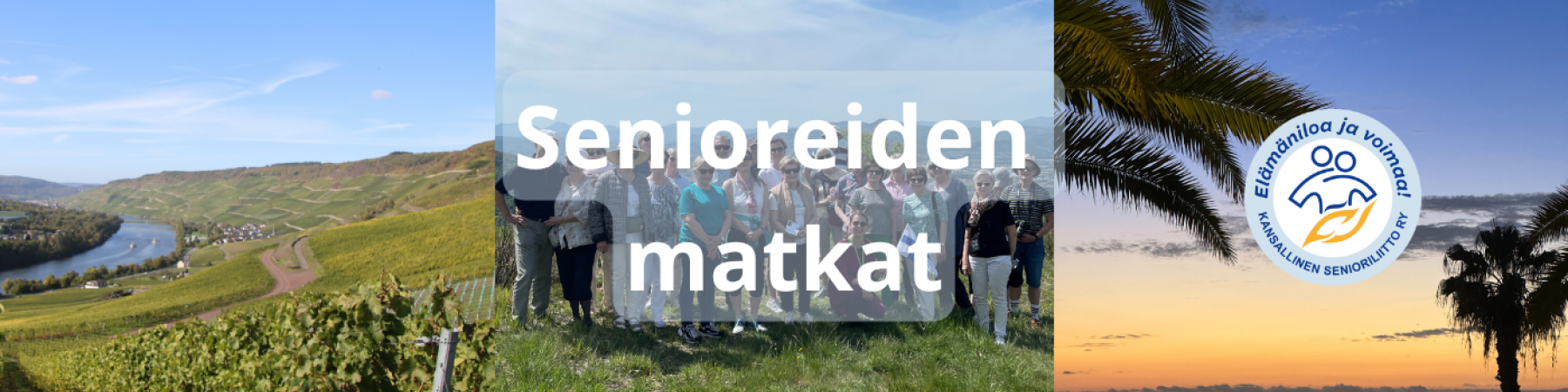 Liity mukaan Matkaseuraa etsimässä senioriliiton ja Patina -lehden matkoille -ryhmään!